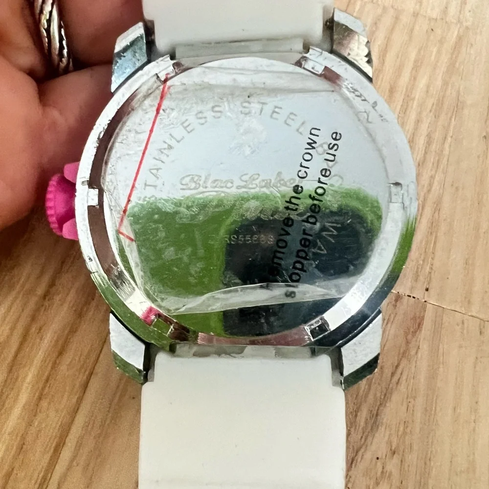 Blac label Pink ladies fashion watch NEW BATTERY